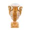 Vases Empire Paris Début 19ème Siècle en Porcelaine Peinte à la Main Rehaussés d'Or Fin, Set de 2 3