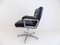 Girsberger Leather Office Chair, 1983 2