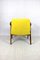 366 Armchair in Yellow Velvet by Józef Chief Chiefski, 1970s 4