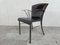 Vintage Black Leather Dining Chairs by Arrben, 1980s, Set of 4 5