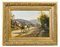 Clément Quinton, Paesaggio con cavalli, 1880, Olio su tela, con cornice, Immagine 1