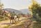 Clément Quinton, Landschaft mit Pferden, 1880, Öl auf Leinwand, Gerahmt 2