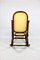 Rocking Chair Vintage Marron par Michael Thonet 6