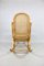 Rocking Chair Vintage en Bois Naturel par Michael Thonet 6