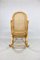 Vintage Natural Wood Rocking Chair by Michael Thonet 6