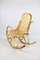 Vintage Natural Wood Rocking Chair by Michael Thonet 7