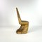 Hand-Shaped Buddha Chair in Exotic Wood, 1960s 4