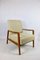 Set of Vintage Beige Boucle Sofa and Armchair, 1970s 4