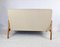 Set of Vintage Beige Boucle Sofa and Armchair, 1970s 8