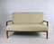 Beigefarbenes Vintage Boucle Sofa & Sessel, 1970er, 2er Set 3