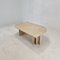 Italian Coffee Table in Travertine, 1980s 7