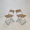 Italian Elios Folding Chairs by Colle d'Elsa, 1980s, Set of 2, Image 1