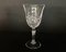 Vintage French Crystal Wine Glasses, 1980, Set of 6 5