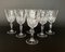 Vintage French Crystal Wine Glasses, 1980, Set of 6 2