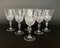 Vintage French Crystal Wine Glasses, 1980, Set of 6, Image 2