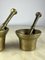 Pesto Mortars with Pestle in Brass, Italy, 1950s, Set of 4, Image 9