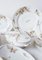 Platos de porcelana con flores de Limoges, años 40. Juego de 36, Imagen 7