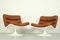 Vintage Model F976 Lounge Chairs by Harcourt for Artifort, 1970s, Set of 2 1