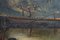Französischer Künstler, Le Lavoir, Öl auf Leinwand, 19. Jh., gerahmt 8