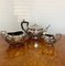 Edwardian Silver Plated Tea Set, 1900s, Set of 3 4