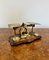 Edwardian Brass Postal Scales & Weights, 1900s, Set of 9 3