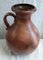 Large Vintage Vase with Handle in Brown Mottled Ceramic, 1970s 2