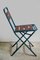 French Metal Folding Chairs from Tolix, 1950s, Set of 4 8