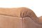Mid-Century Ds 46 Cognac Buffalo Leather Sofa from de Sede, 1970s, Set of 5 5
