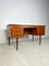 Scandinavian Curved Teak Writing Desk, 1960s 7