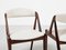 Danish Model 31 Chairs in Teak attributed to Kai Kristiansen for Schou Andersen, Set of 2 5