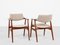Danish Chairs in Teak by Erik Kirkegaard for Høng Stolfabrik, 1960s, Set of 2 1