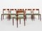 Mid-Century Danish Dining Chairs in Teak attributed to Poul Volther for Frem Røjle 1960s, Set of 6 4