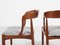 Mid-Century Danish Dining Chairs in Teak attributed to Johannes Andersen for Uldum, 1960s, Set of 4, Image 5