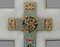 Vintage French Art Deco Crucifix Cross, 1920 3