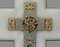 Vintage French Art Deco Crucifix Cross, 1920, Image 3