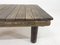 Industrieller Vintage Couchtisch aus Holz & Eisen, 1950er 10