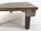 Industrieller Vintage Couchtisch aus Holz & Eisen, 1950er 9