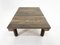 Table Basse Industrielle Vintage en Bois et Fer, 1950s 4