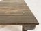 Tavolino da caffè vintage industriale in legno e ferro, anni '50, Immagine 8