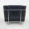 Black Leather & Chrome Lc3 Armchair by Le Corbusier, 1990s, Image 5