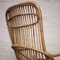 Italienischer Sessel aus Bambus, Tito Agnoli zugeschrieben, 1960er 8