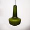 Lampes à Suspension Modèle Kreta Vert attribuées à Jacob E. Bang pour Fog & Morup, 1960s, Set de 2 9