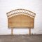 Vintage Single Bamboo and Cane Headboard, 1970s 7