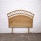 Vintage Single Bamboo and Cane Headboard, 1970s 1