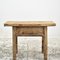 Table Console Vintage en Orme avec Tiroirs 3