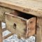 Vintage Elm Console Table with Drawers, Image 5