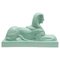 Ceramic Sphinx by Vos for Royal Sphinx Maastricht, 1930, Image 1