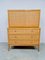 Vintage Rattan Webbing Secretaire, 1980s 1