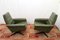 Leather Swivel Armchairs from Up Zavody, 1970s, Set of 2 5