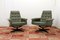 Leather Swivel Armchairs from Up Zavody, 1970s, Set of 2 2